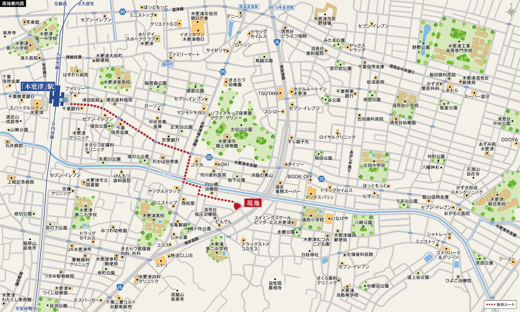 フレスティア更津・請西_MAP