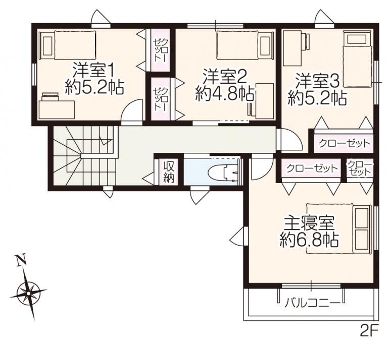 設計プラン1_2F