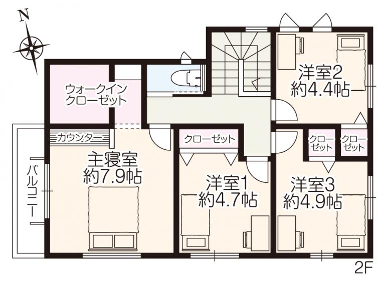 設計プラン2_2F