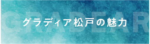 グラディア松戸の魅力