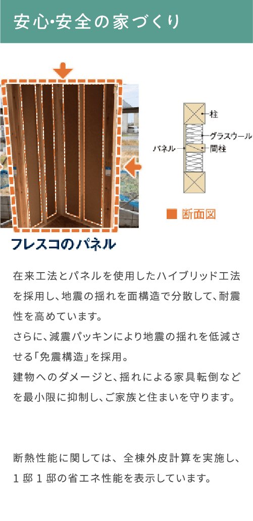 快適設備_安心安全の家づくり