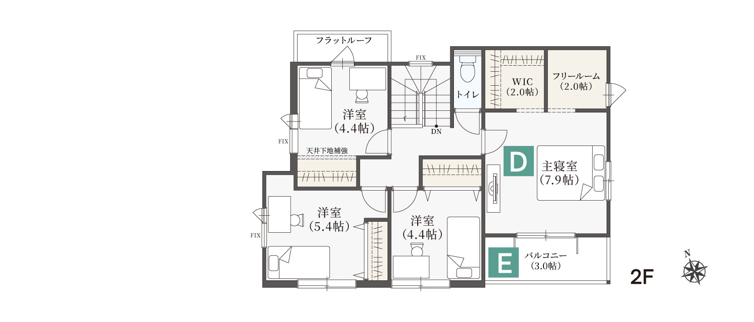 プラン_間取2F