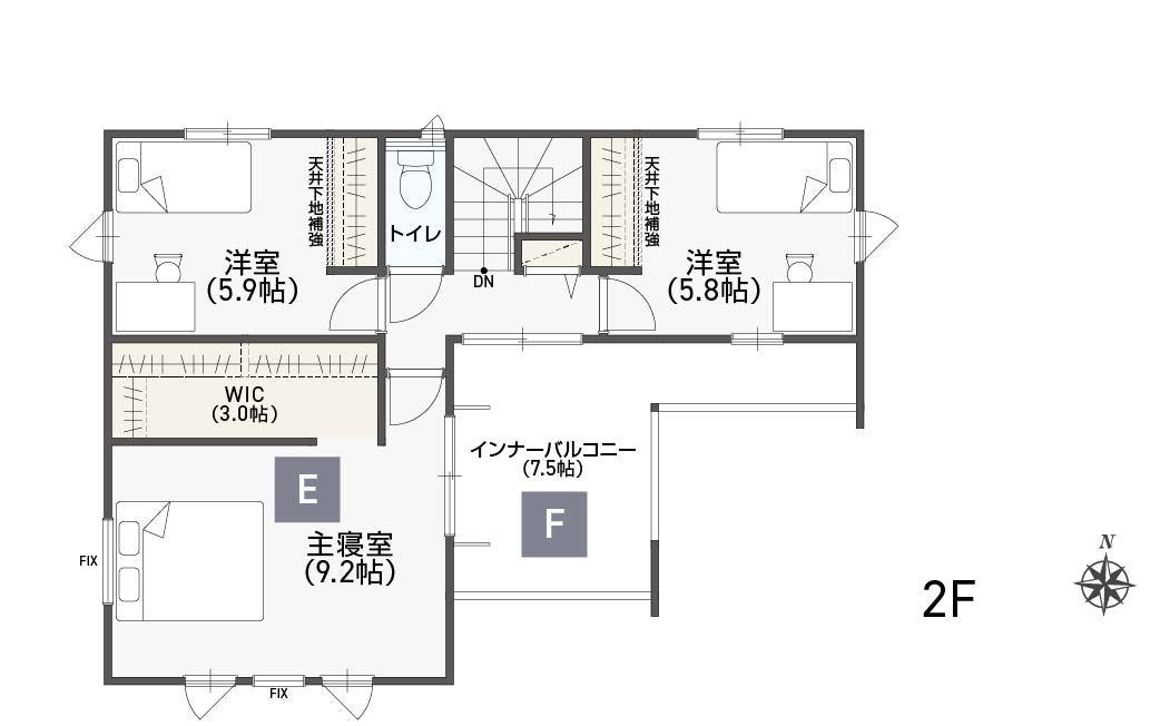 プラン_2F