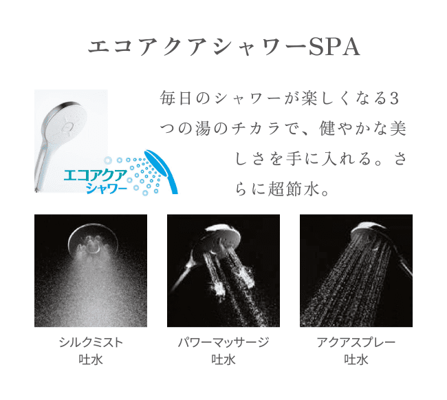 エコアクアシャワーSPA