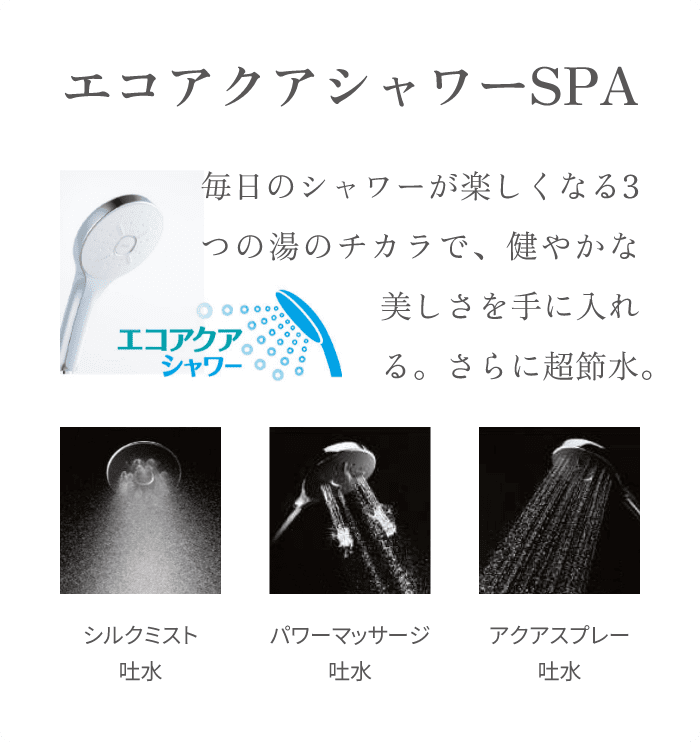エコアクアシャワーSPA