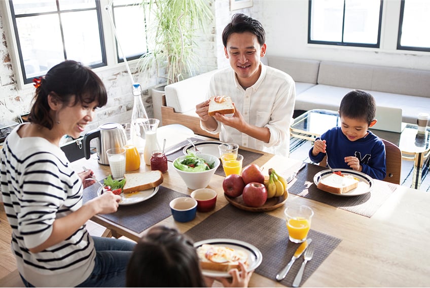 無理のないゆとりがつくる豊かな毎日 イメージ