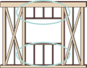 一般的な在来工法の図